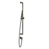 Gessi Inciso 58142#299 Штанга в комплекте с душевой лейкой, шланг 1,50 м, вывод воды из стены, цвет: nero XL
