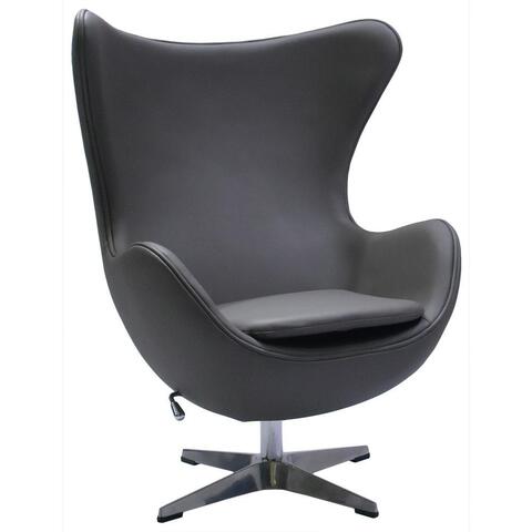 Фото: Кресло EGG CHAIR серый - основной вид