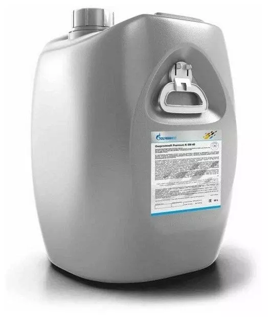 Масло моторное Gazpromneft Premium N 5W-40 полусинтетическое 50 л