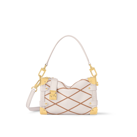 Сумка Louis Vuitton Side Trunk PM белый
