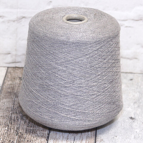 Кашемир кардный CASHMERE 1800 серый меланж