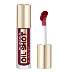 LuxVisage Масло-блеск для губ LUXVISAGE OIL SHOT volume & relax, 306 Cherry Bomb