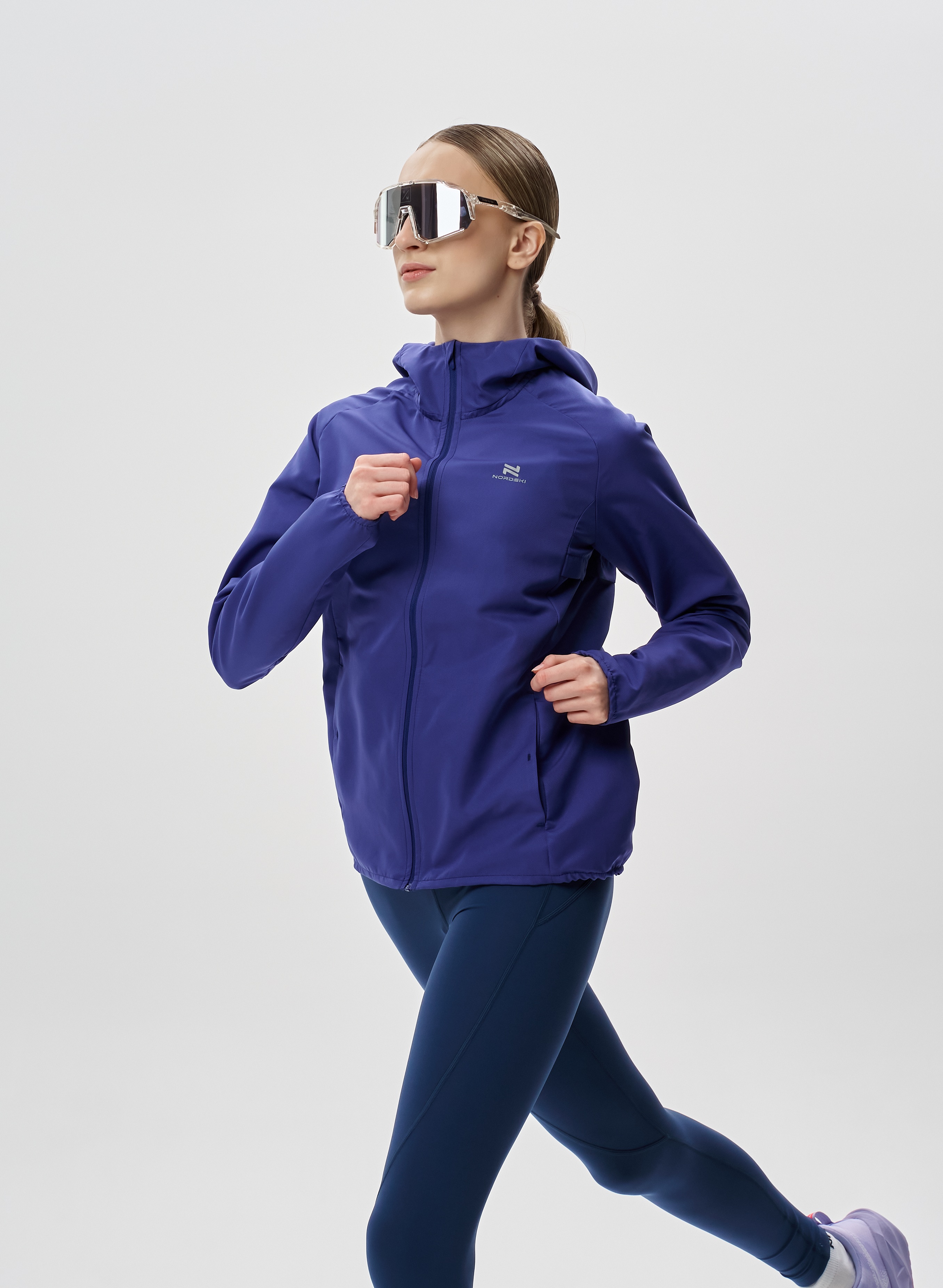 Женская спортивная ветровка Nordski Runway deep purple - 2