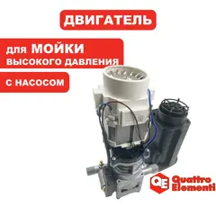 Двигатель эл. переменного тока QUATTRO ELEMENTI Napoli 180 Turbo в сборе с насосом (912-112-013)