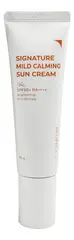 Deoproce Signature Mild Calming Sun Cream Spf50+ Pa++++ Успокаивающий солнцезащитный крем