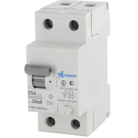 УЗО Контактор (Legrand) УЗО-100Про, 2P, 16A, Idn-30mA, тип AC