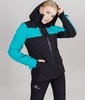Женский горнолыжный костюм Nordski Lavin black-malachite - 3