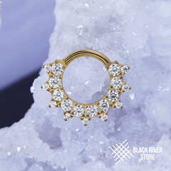 Кликер Mira Crystal PVD Yellow 1.2мм