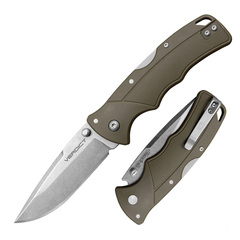 Фото Нож складной Cold Steel Verdict Spear, сталь 1.4116, рукоять термопластик GFN, зеленый
