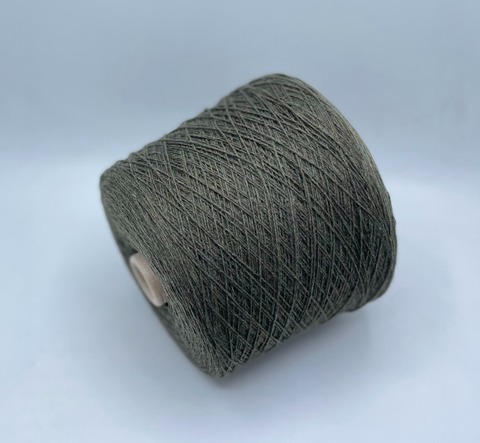 Filati Naturali (пр.Италия),art-Eco cashmere, 3/18 600/100гр, 100% кашемир с добавлением переработанных волокон, цвет-Хаки, арт-28192