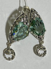 Вермонт (серьги из серебра)