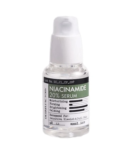 Derma Factory Сыворотка для лица с ниацинамидом - Niacinamide 20% serum, 30мл