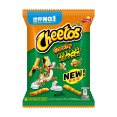 Чипсы Cheetos Crunchy – Кранчи Читос со вкусом сыра Чеддер и халапеньо