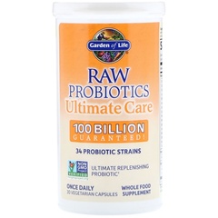Garden of Life, RAW Probiotics Ultimate Care, 30 Vegetarian Capsules