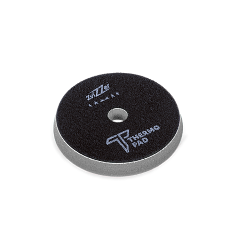 Zvizzer Thermo Pads ULTRA HARD 140/20/125мм - Полировальный термостойкий поролоновый серый круг ультра жёсткий 25 kPa