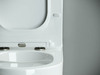 Ceramica Nova Metropol CN4001 Напольный пристенный унитаз с бачком с ультра тонким сидением с функцией плавного закрытия, цвет: белый