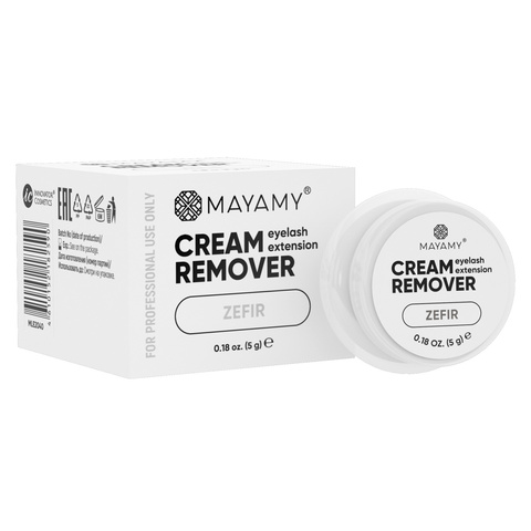 Ремувер для ресниц MAYAMY Zefir кремовый, 10 гр