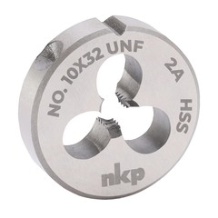 Плашка №10 -32-UNF DINEN22568 HSS 2A 60° 20x7мм NKP 246010N