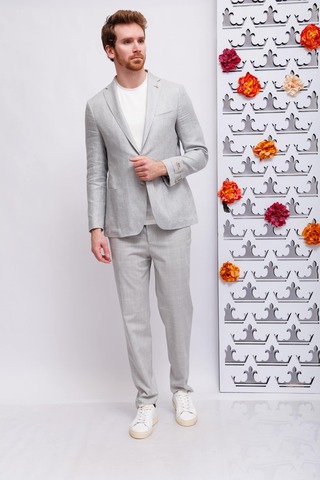 CC Collection by CORNELIANI Пиджак в выработку изо льна и лиоцелла