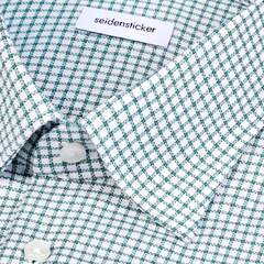 Сорочка мужская Seidensticker Slim Fit 01.849841-54 в изумрудную клеточку