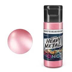 Краска Real Heavy Metal Scarlet Red Highlight - IONIC Smart Colors, 20 мл