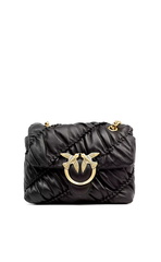 MINI LOVE BAG PUFF RUFFLE – black