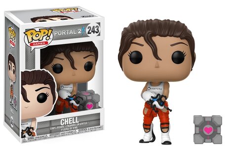 Funko POP! Portal: Chell with Portal Gun (243)