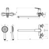 Lemark Verba LM11451C Смеситель универсальный
