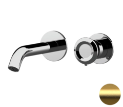Remer Element ET15PBG Смеситель для раковины скрытого монтажа, цвет: золото брашированное фото