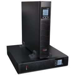 ИБП с двойным преобразованием N-Power Pro-Vision Black M6000 RT LT ─ однофазный ИБП 6 кВА 19"