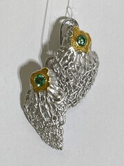 Орисаба (серьги из серебра)