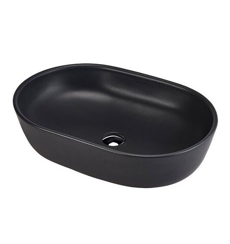 Duravit D-Neo 2372601370 Раковина накладная 600х400 мм, без перелива, без отв под смес, цвет: антрацит матовый