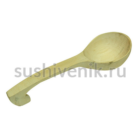 Ковш резной малый, длина 33 см - 3