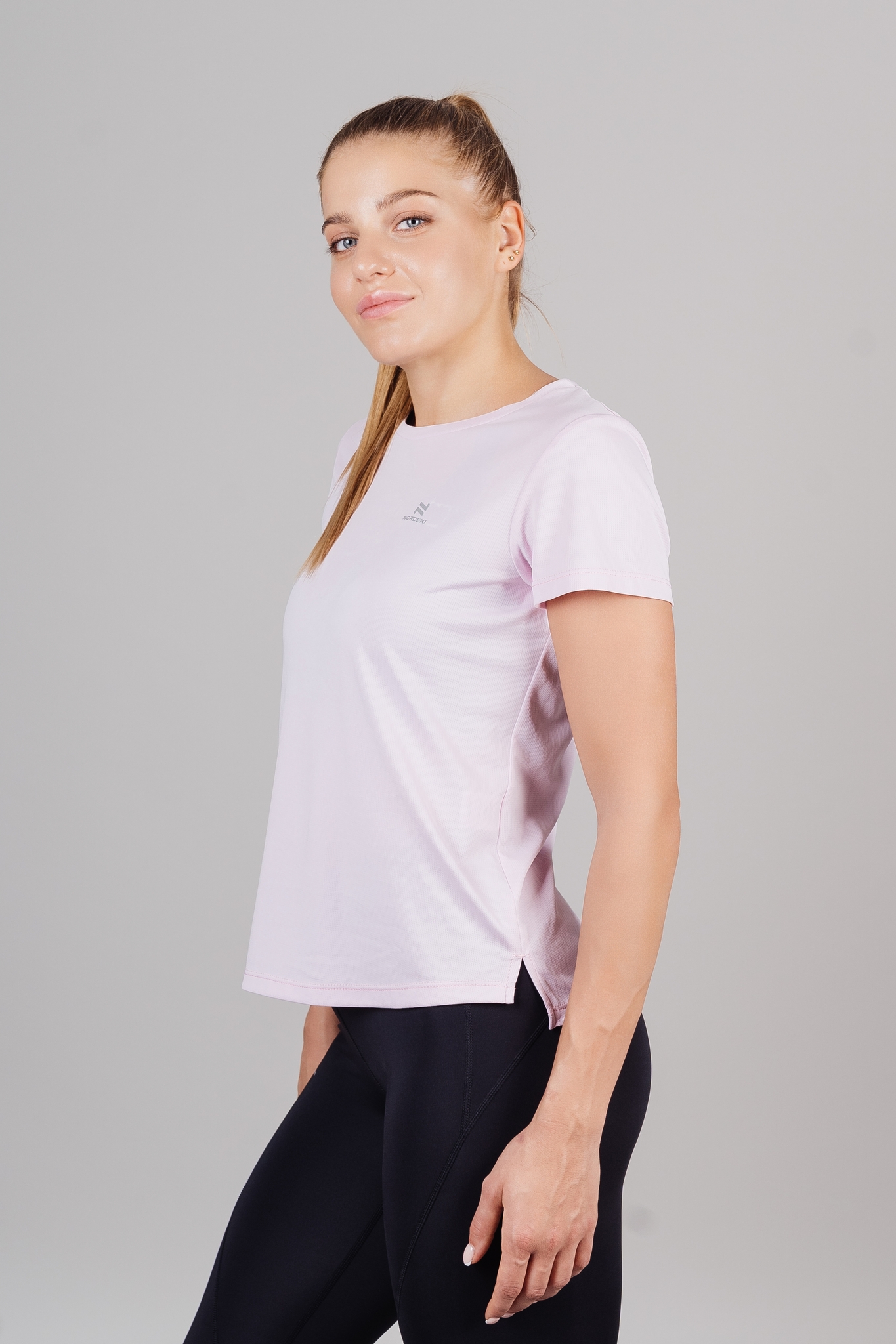 Женский комплект для бега Nordski Run 2.0 peony-black - 6