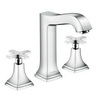 Hansgrohe Metropol Classic 31307000 Смеситель для раковины двухвентильный на 3 отверстия с донным клапаном