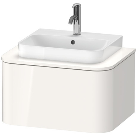 Duravit Happy D.2 Plus HP494002222 Тумба подвесная 354x650x480мм 1 ящик, цвет: белый глянцевый