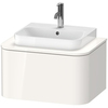 Duravit Happy D.2 Plus HP494002222 Тумба подвесная 354x650x480мм 1 ящик, цвет: белый глянцевый