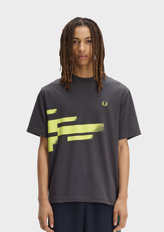 Футболка FRED PERRY Abstract Graphic Print T-Shirt