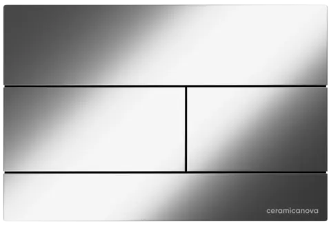 Ceramica Nova Баланс (Balance) CN12-004M Кнопка смыва, клавиши Прямоугольники (Rect), цвет хром матовый