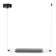 6556/15L LEDIO LN26 279 черный/дымчатый/металл/акрил, стекло Подвес LED 15W 4000К 220V TRENDY