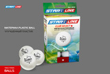 Мячи Start line Club Select 1* New (6 шт, бел.) фото №3