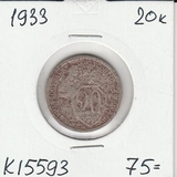 K15593 1933 СССР 20 копеек K15593 1933 СССР 20 копеек