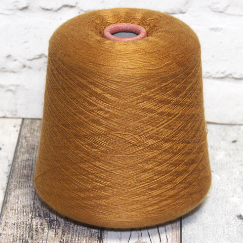 Кашемир с шелком (50%) FAIR SILK 2/50 золотисто-коричневый