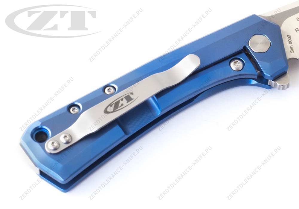 Нож Zero Tolerance 0808BLU First 3 Rexford - фотография 