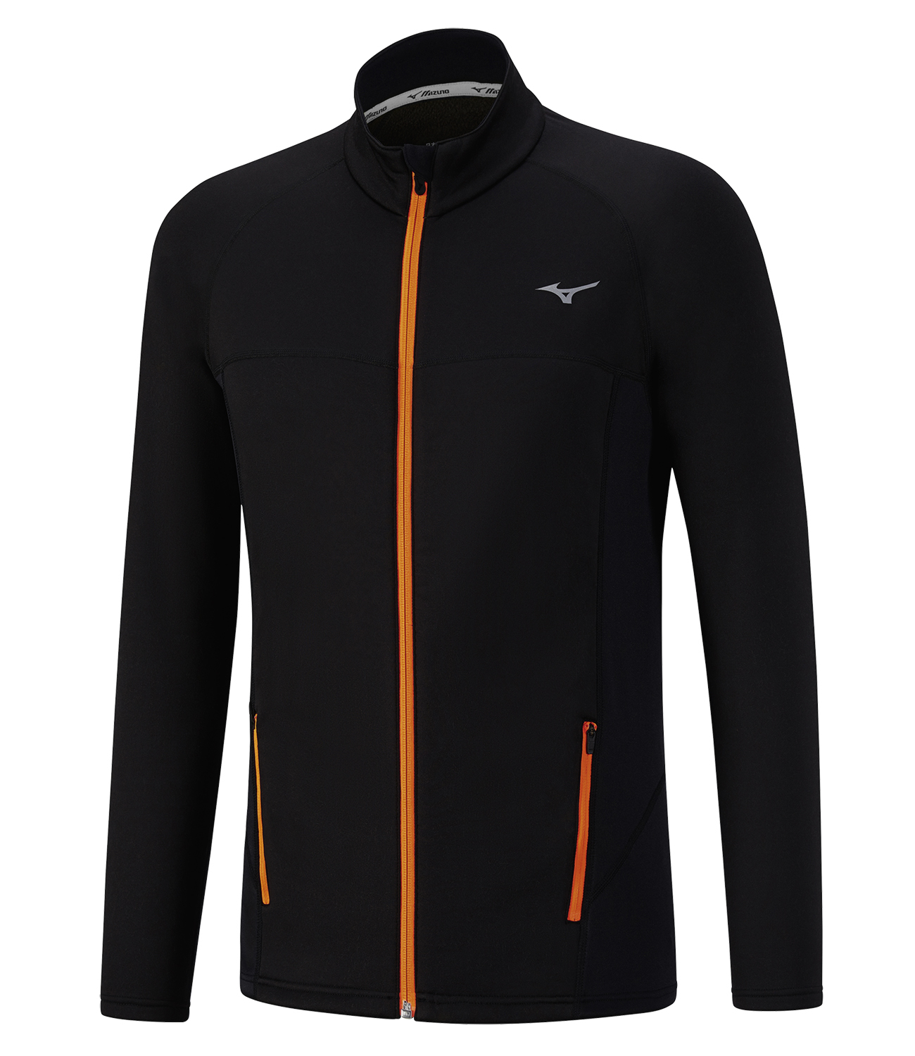 Куртка для бега мужская Mizuno Bt Fleece черная