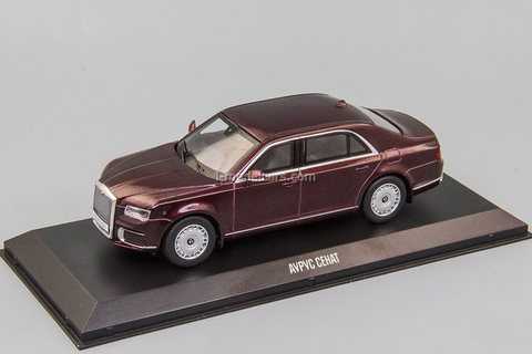 Aurus Senat 2018 dark brown 1:43 DeAgostini Auto Legends New Era #2