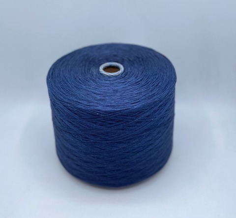 Loro Piana (пр.Италия), art. Naturelle, 320м(смотка в 10 нитей)/100гр, 55%Шелк 45%Лен, цвет-Синий,неоднотонный, арт.30453