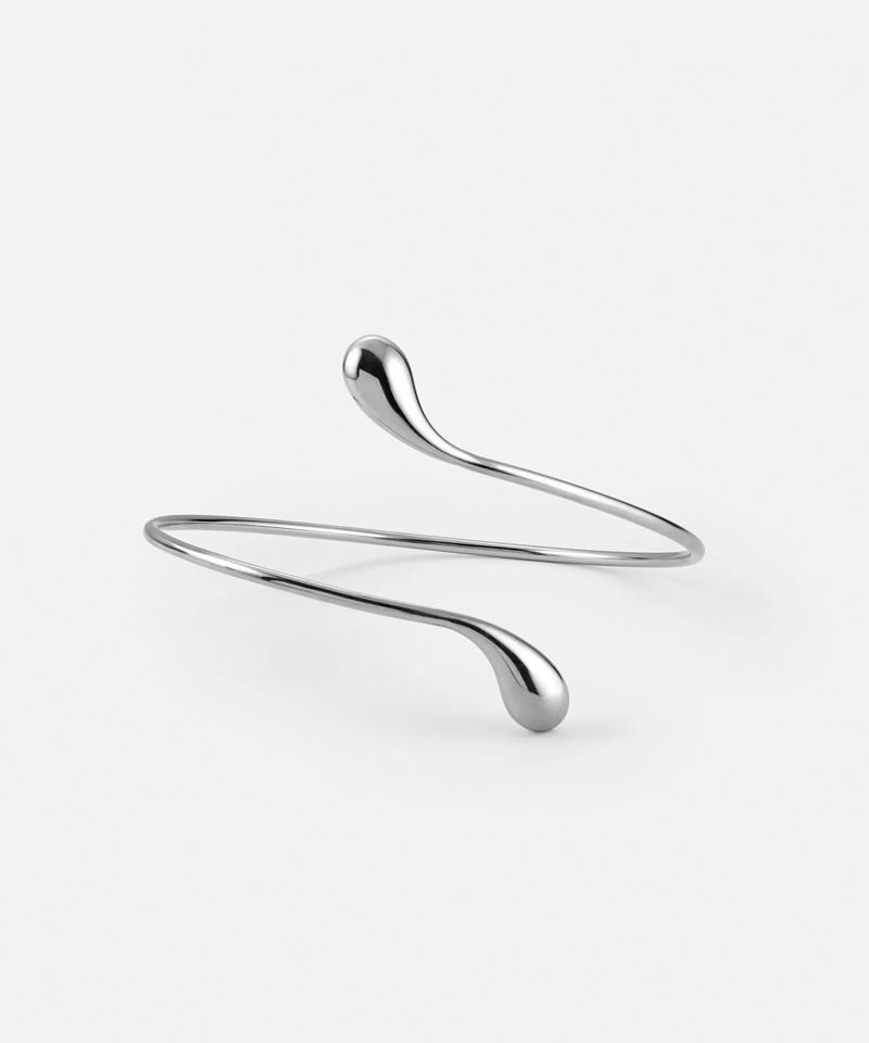Колье Pistil Twist Silver
