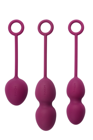 Вагинальные шарики Nova Violet со смещенным центром тяжести