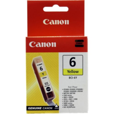 Скупка оригинальных картриджей Canon BCI-6Y